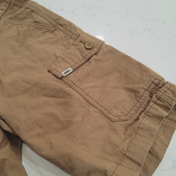 Vans Boys Tan Cargo Shorts - Picture 8 of 15